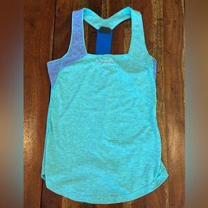 La Sportiva Women's Teal Racerback Performance Tank